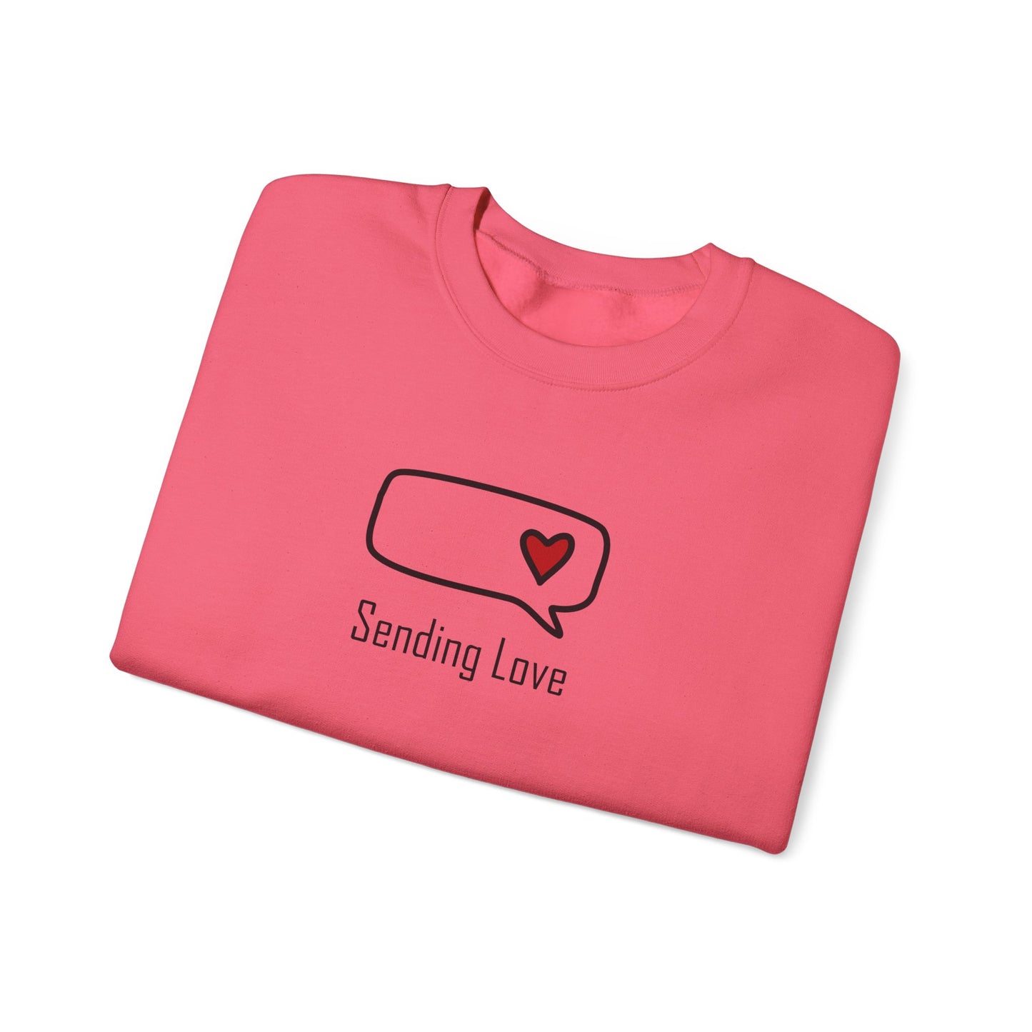 Sending Love_Unisex Heavy Blend™ Crewneck Sweatshirt