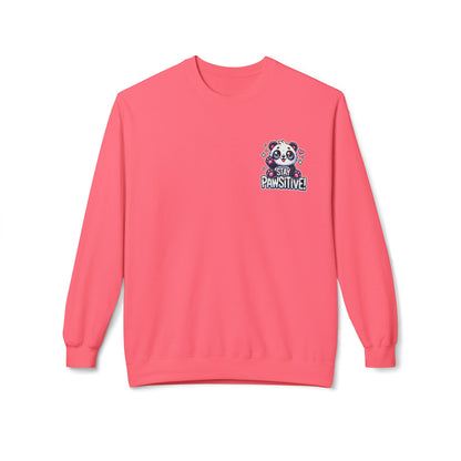 Pawsitive | Unisex Midweight Softstyle Fleece Crewneck Sweatshirt