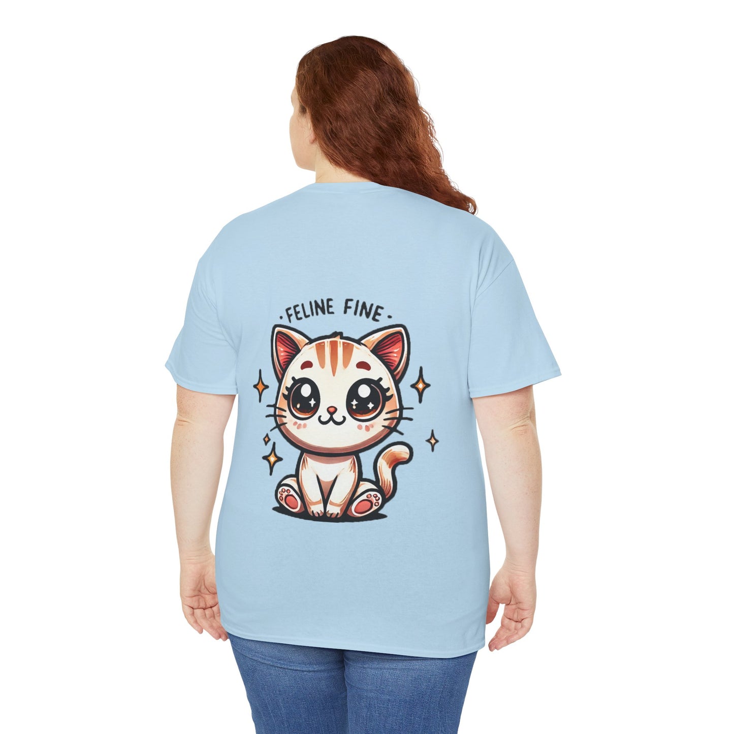 Feline Fine | Unisex Heavy Cotton Tee