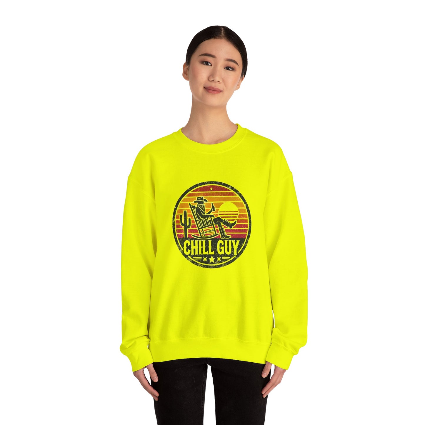 Chill Cowboy | Unisex Heavy Blend™ Crewneck Sweatshirt