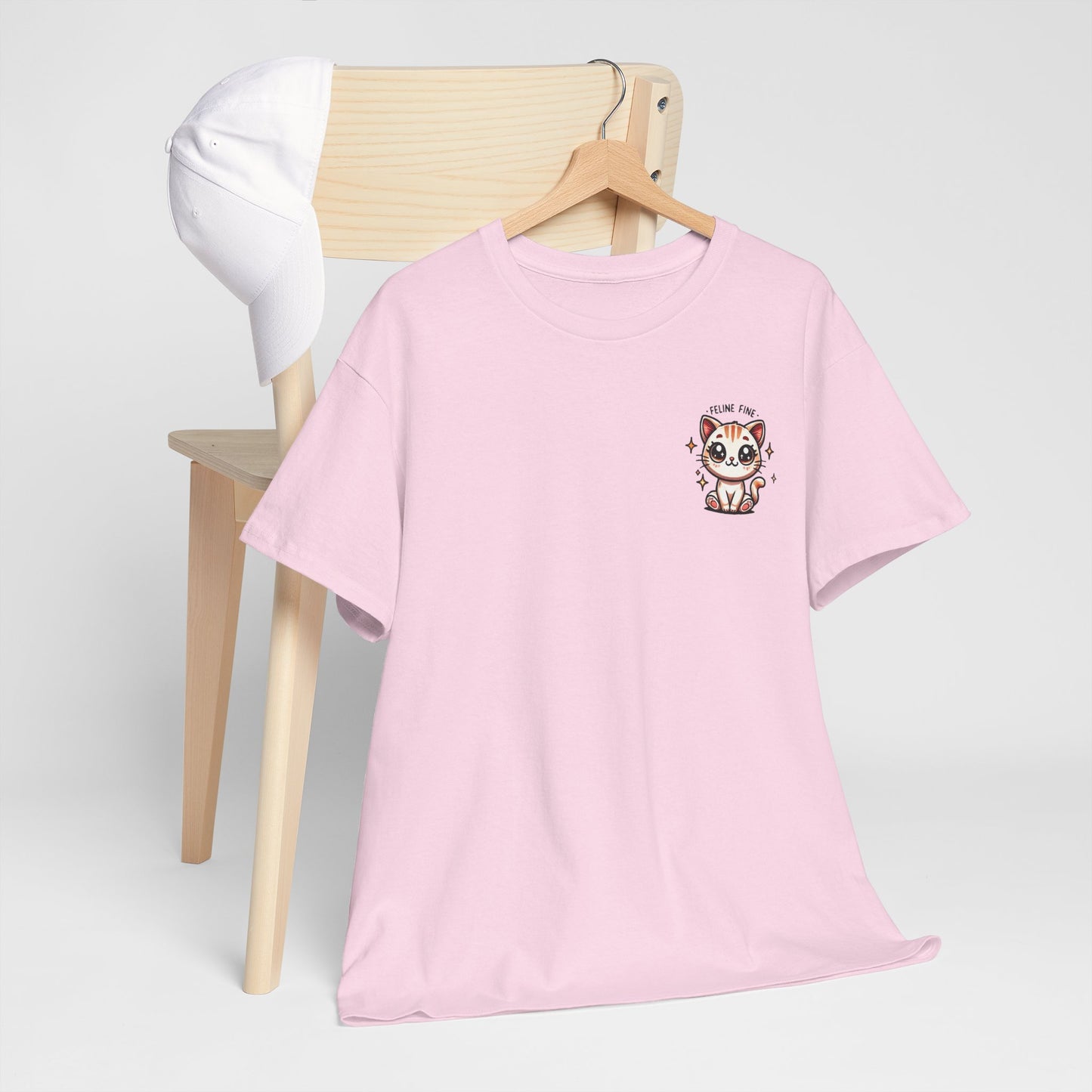 Feline Fine | Unisex Heavy Cotton Tee