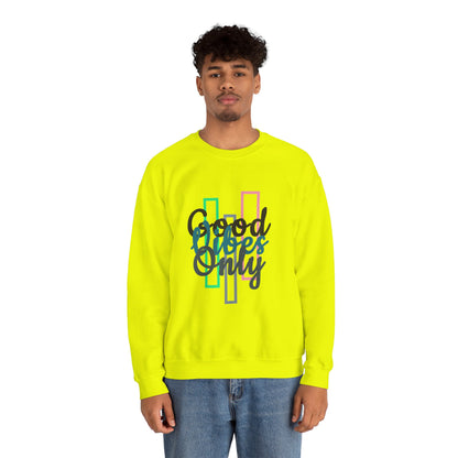 Good Vibes Only | Unisex Heavy Blend™ Crewneck Sweatshirt