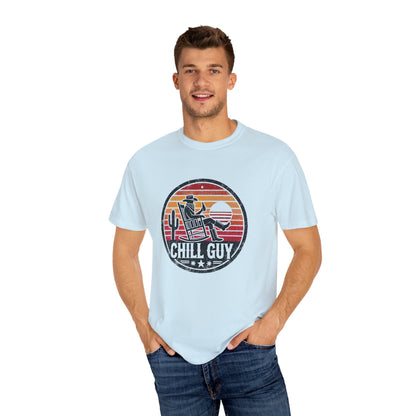 Chill Cowboy | Unisex Garment-Dyed T-shirt