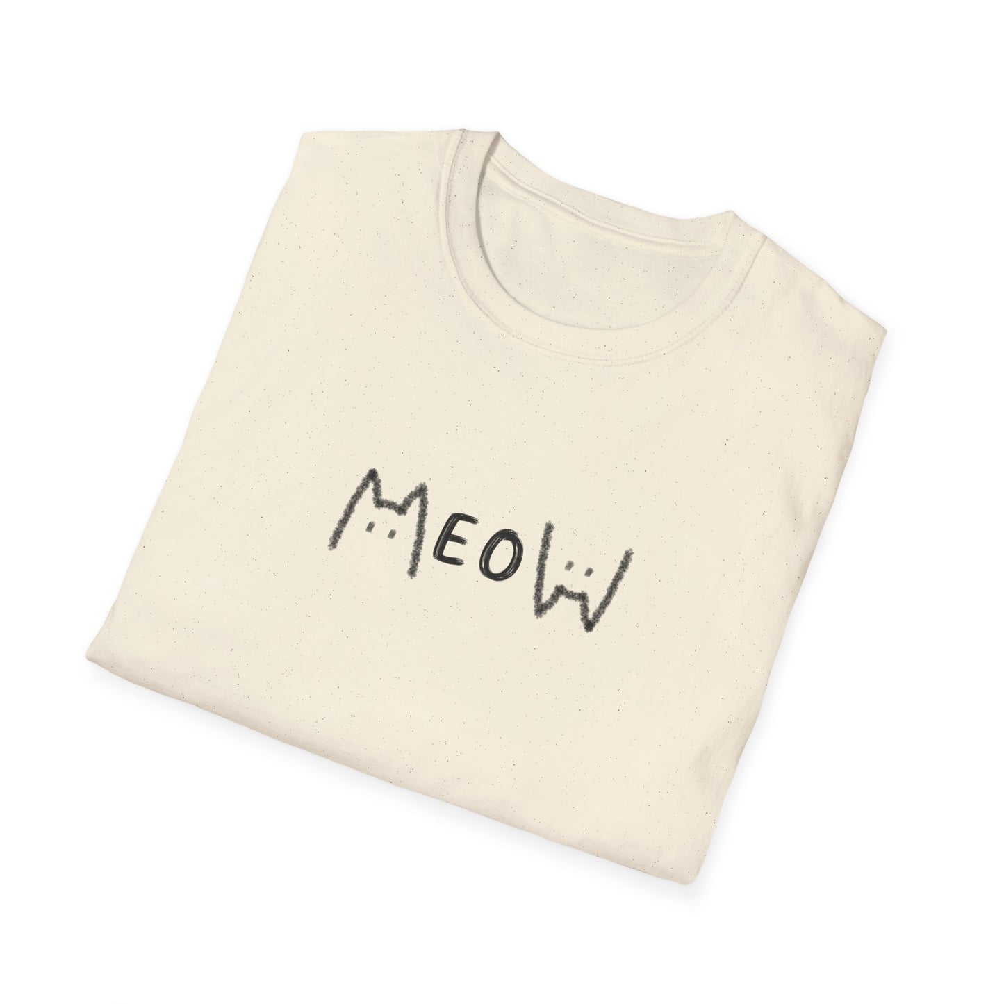 Meow_Unisex Softstyle T-Shirt