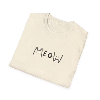 Meow_Unisex Softstyle T-Shirt