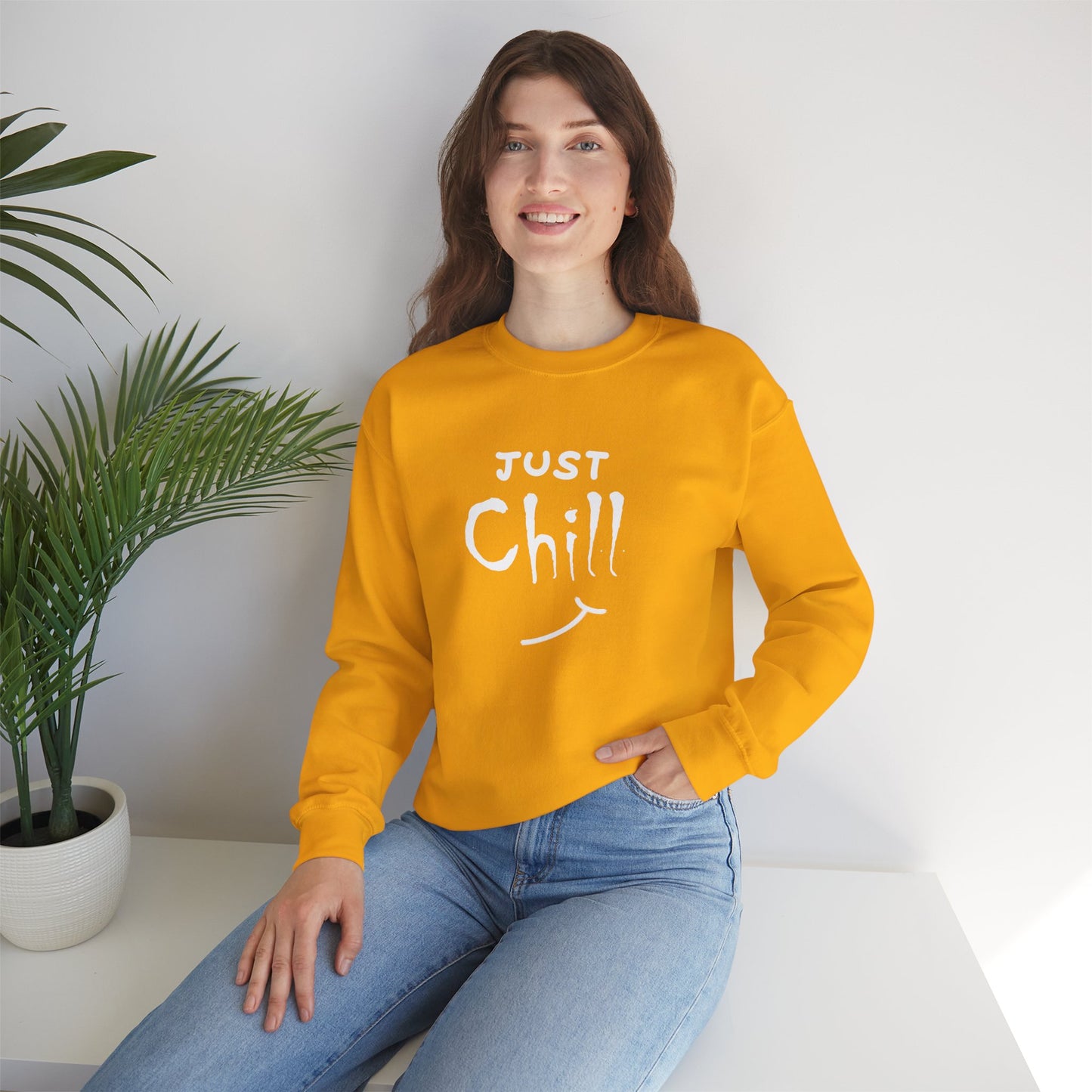 Just Chill | Unisex Heavy Blend™ Crewneck Sweatshirt
