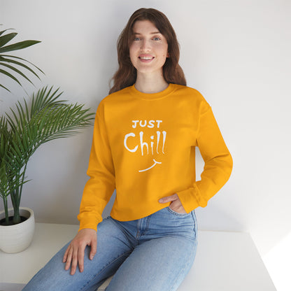 Just Chill | Unisex Heavy Blend™ Crewneck Sweatshirt