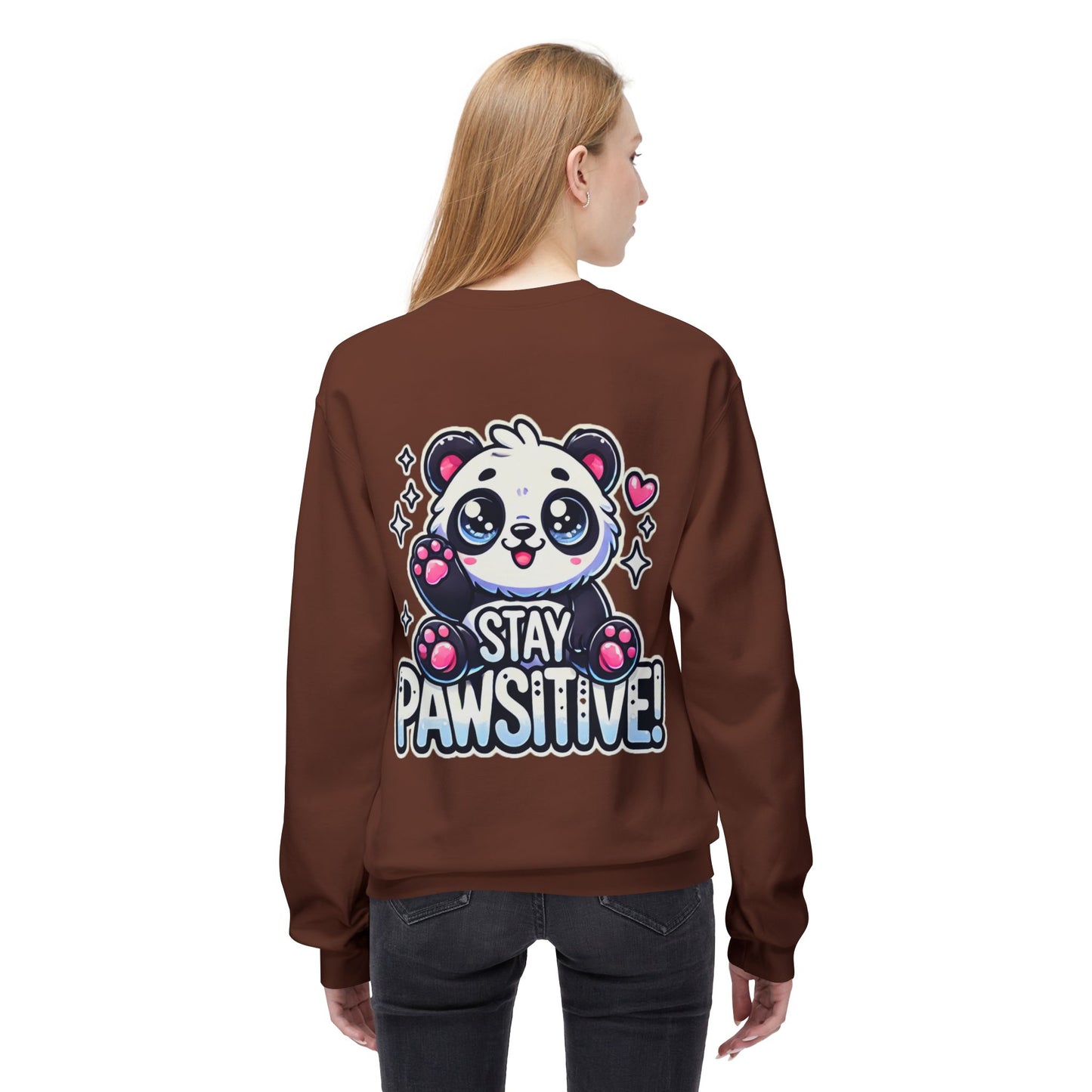 Pawsitive | Unisex Midweight Softstyle Fleece Crewneck Sweatshirt