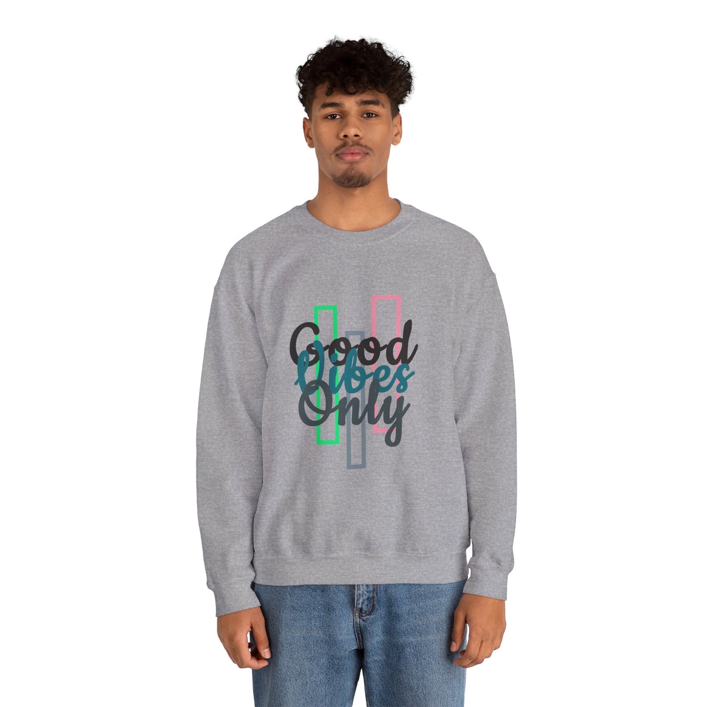 Good Vibes Only | Unisex Heavy Blend™ Crewneck Sweatshirt