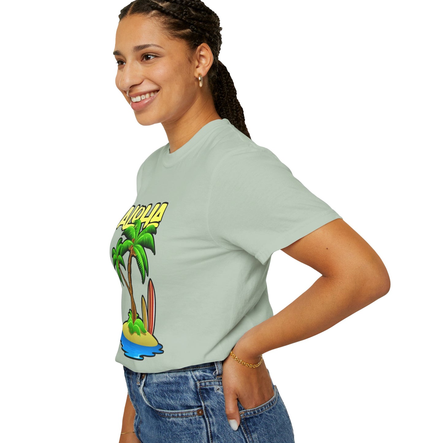 ALOHA | Unisex Garment-Dyed T-shirt