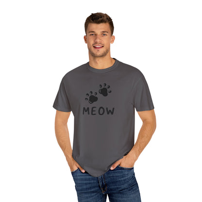 MEOW_Unisex Garment-Dyed T-shirt