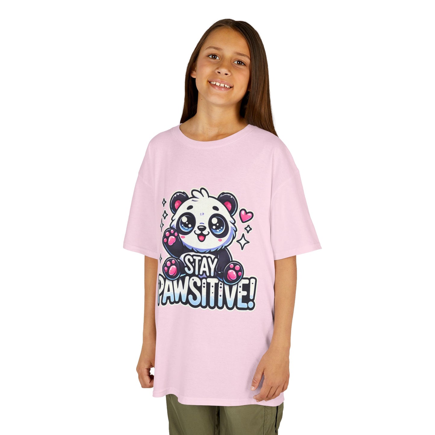 Pawsitive | Kids Heavy Cotton™ Tee