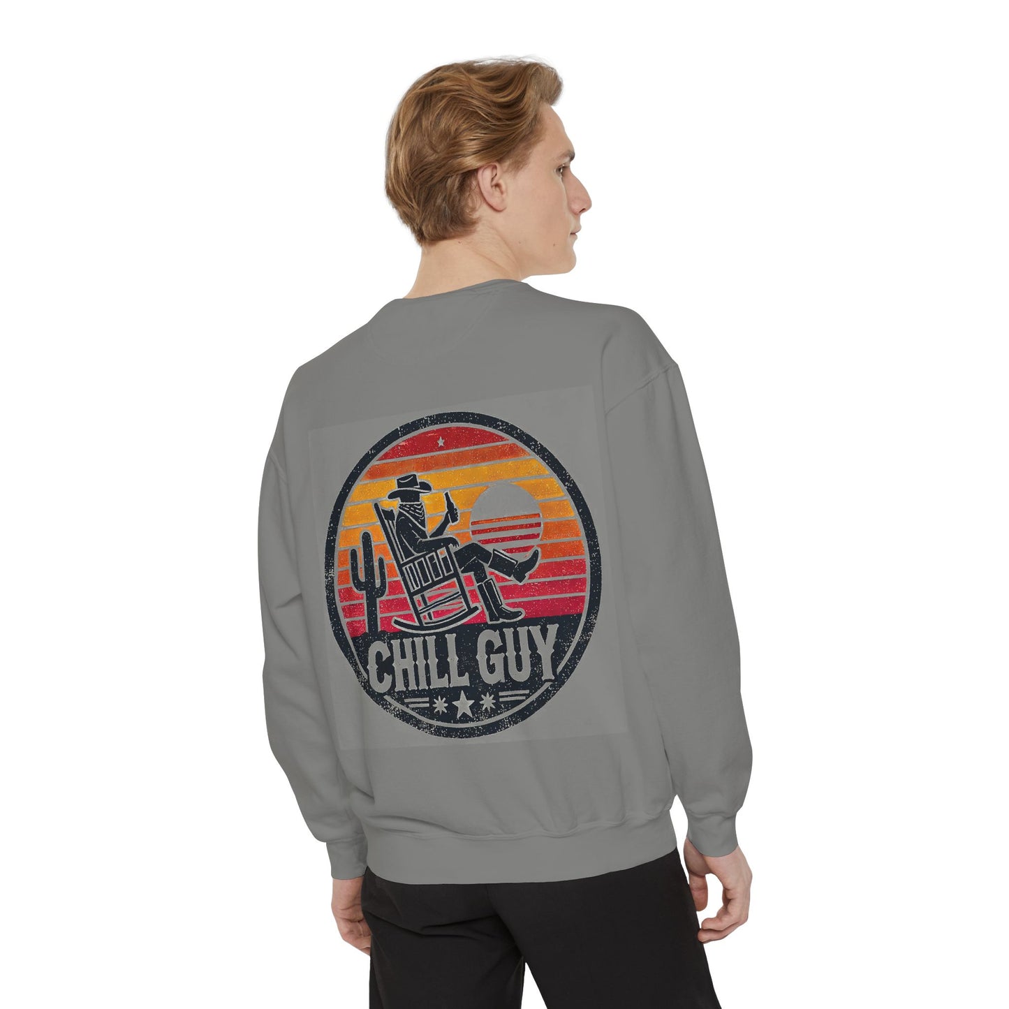 Chill Cowboy | Unisex Garment-Dyed Sweatshirt