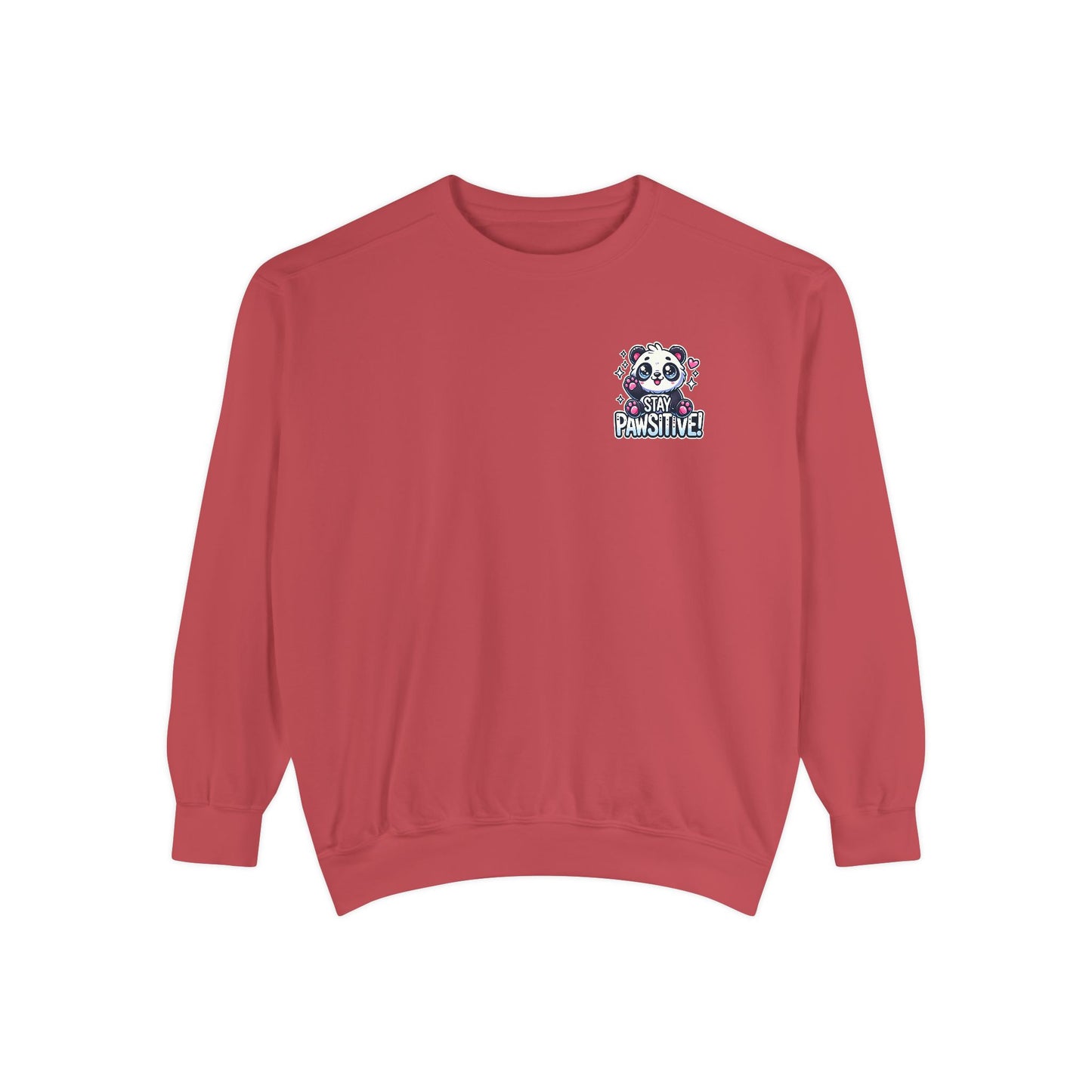 Pawsitive | Unisex Garment-Dyed Sweatshirt