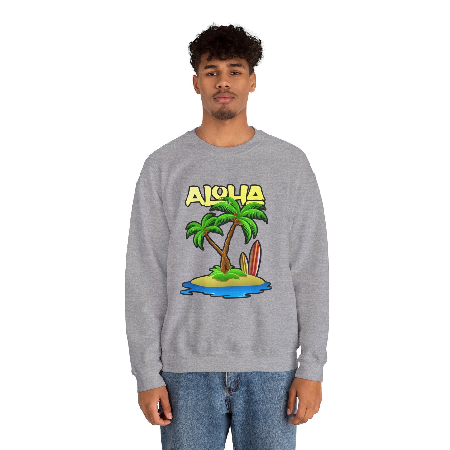 ALOHA | Unisex Heavy Blend™ Crewneck Sweatshirt