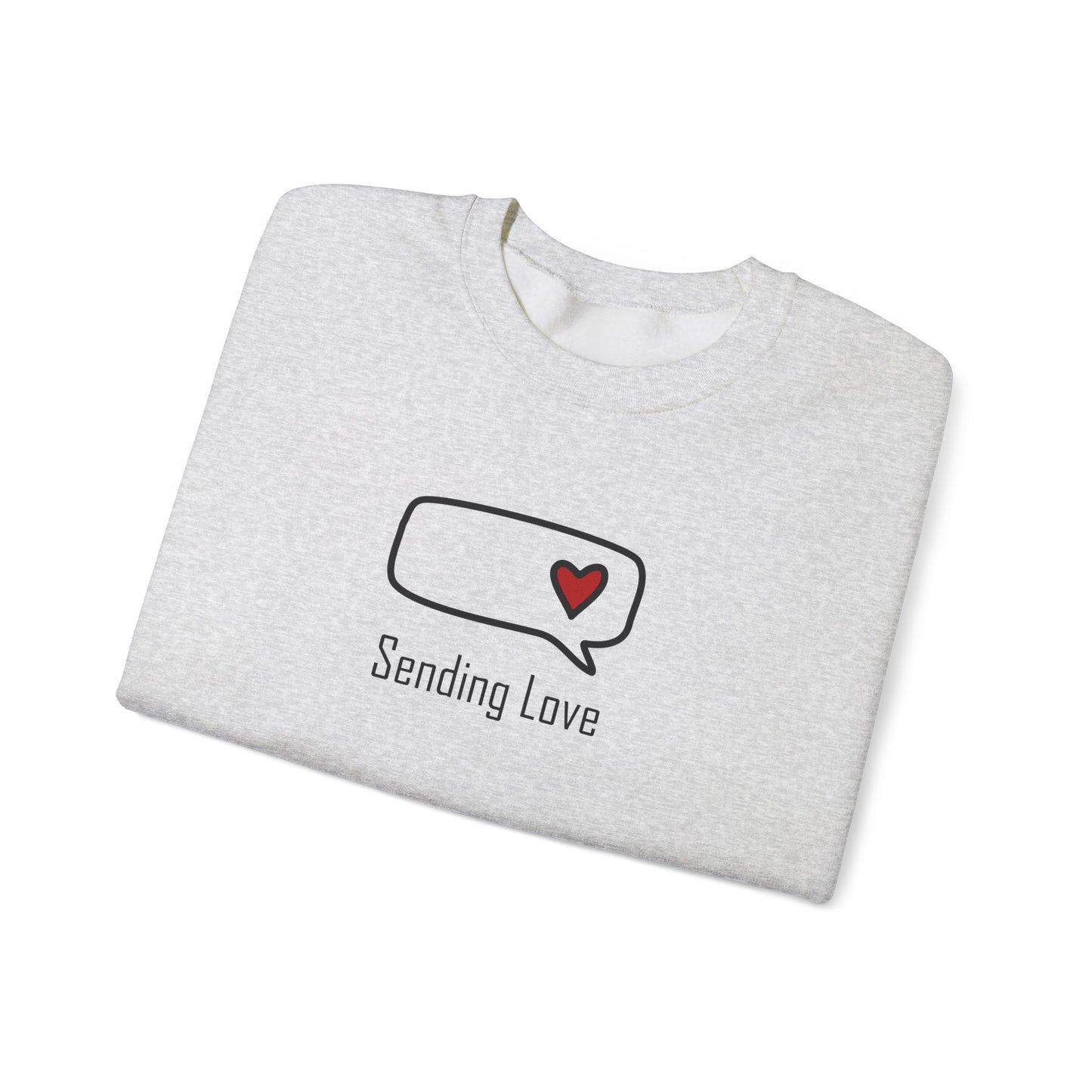 Sending Love_Unisex Heavy Blend™ Crewneck Sweatshirt