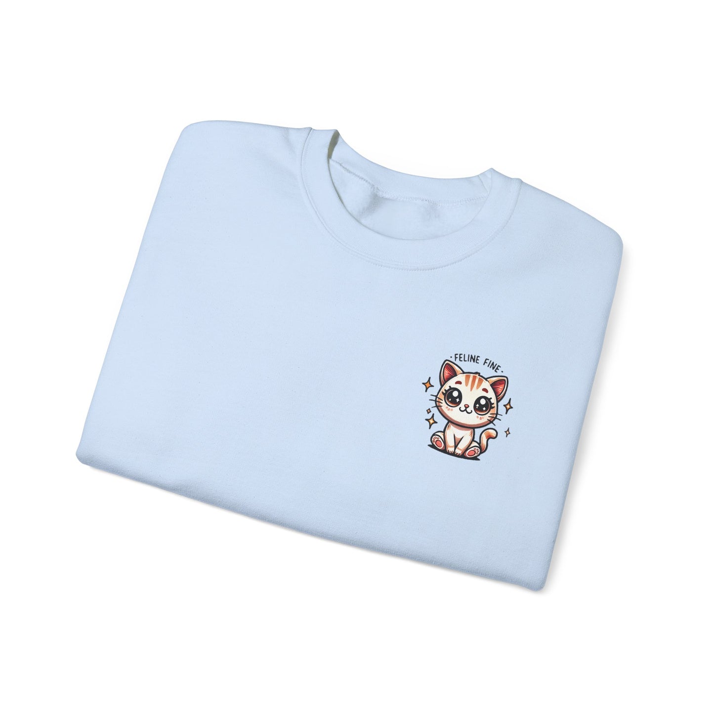 Feline Fine | Unisex Heavy Blend™ Crewneck Sweatshirt