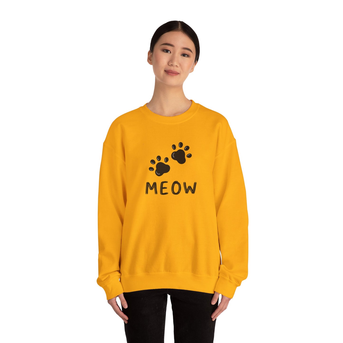 MEOW_Unisex Heavy Blend™ Crewneck Sweatshirt