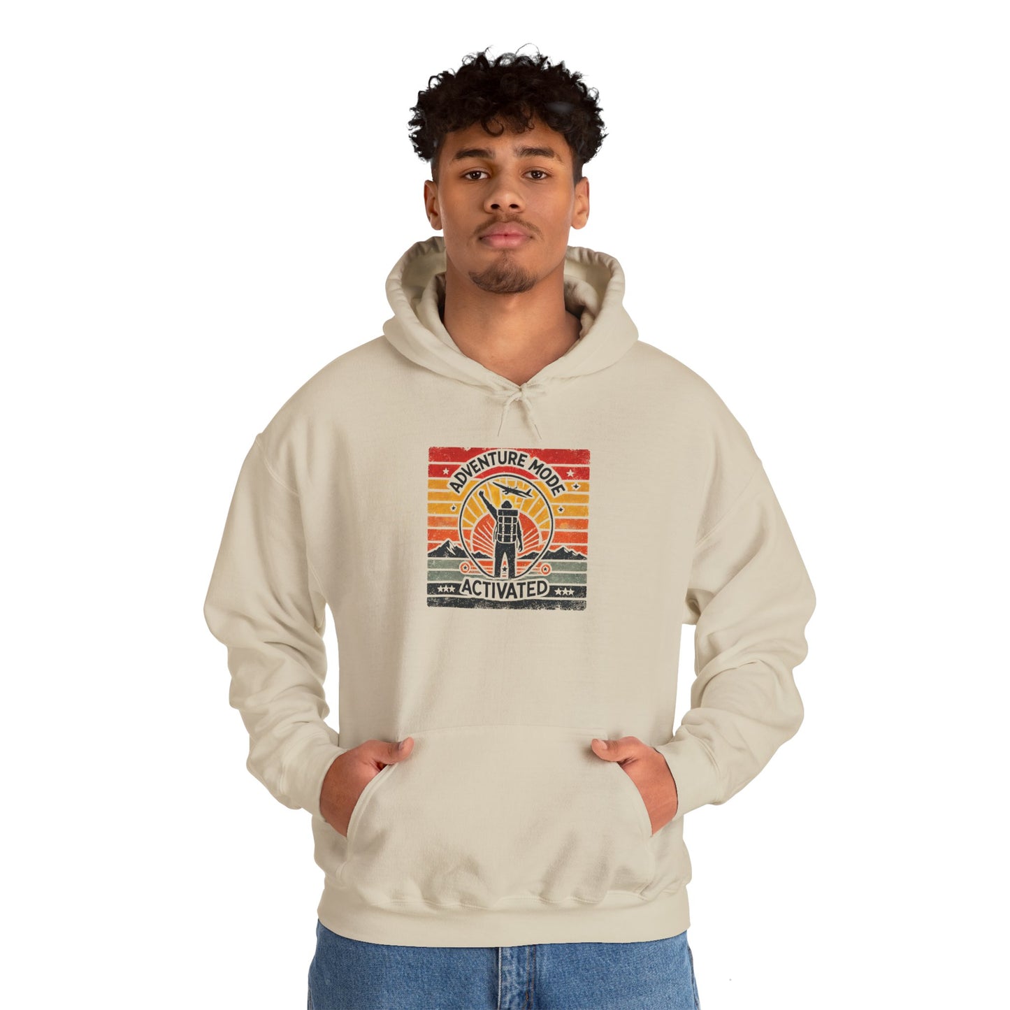 Adventure Mode Activated | Unisex Heavy Blend™ Hooded Sweatshirt