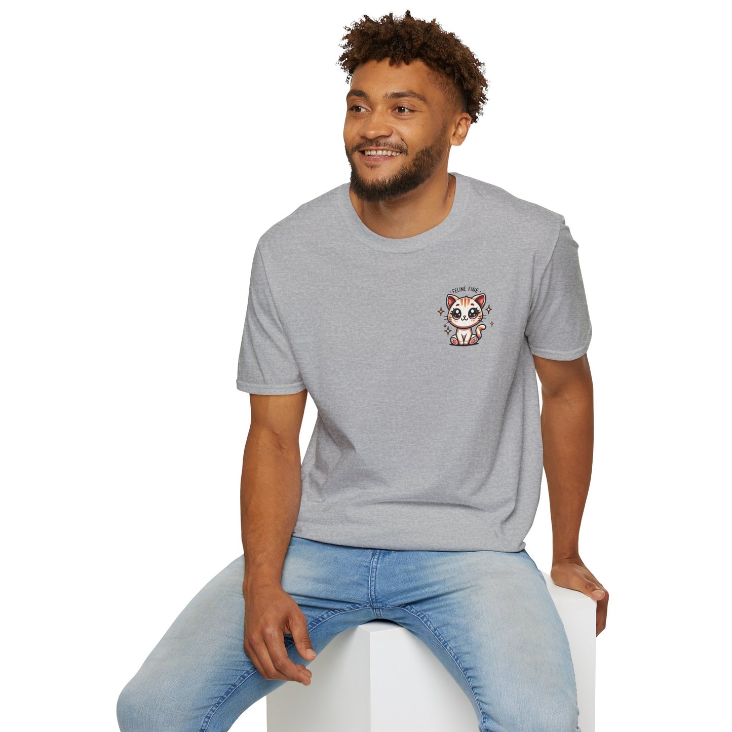 Feline Fine | Unisex Softstyle T-Shirt
