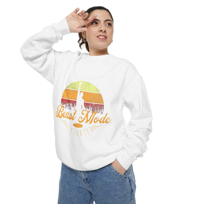 Beast Mode Activated | Unisex Garment-Dyed Sweatshirt