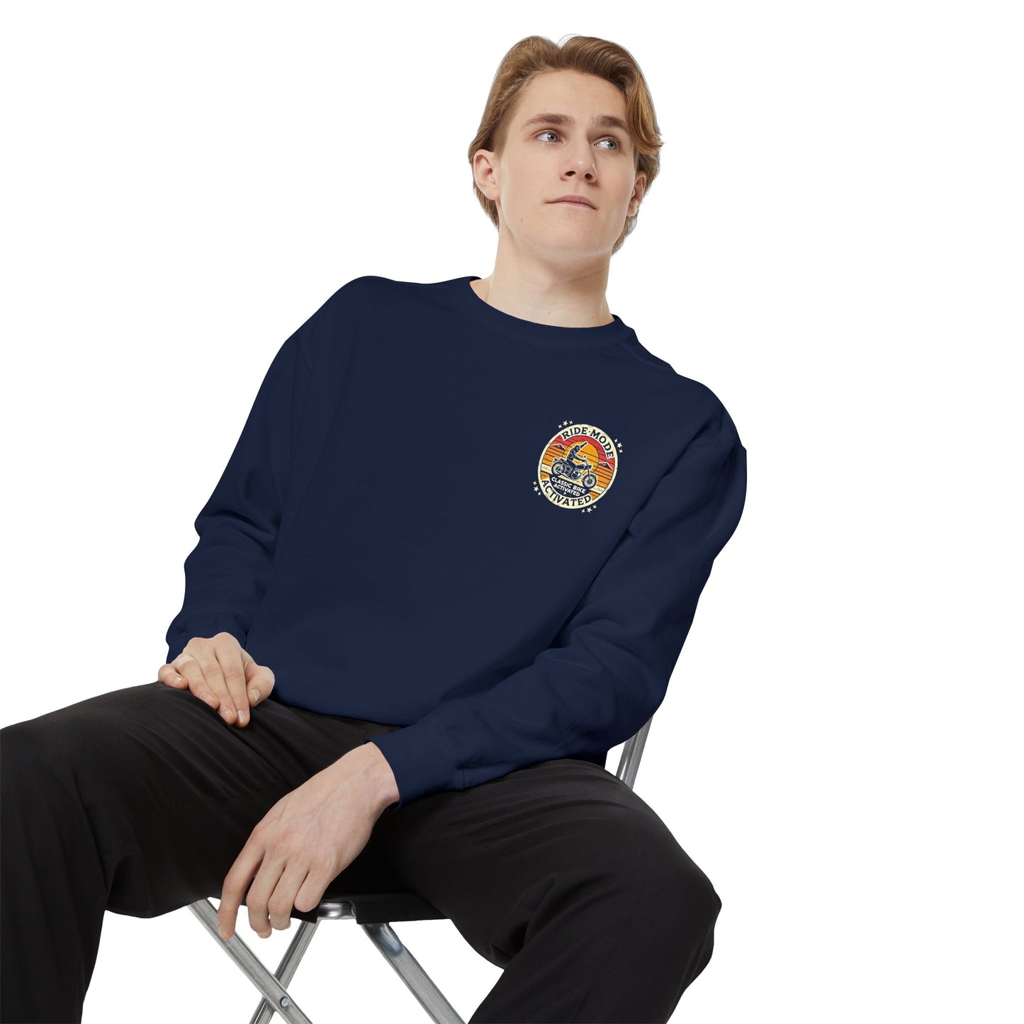 Ride Mode Activated | Unisex Garment-Dyed Sweatshirt