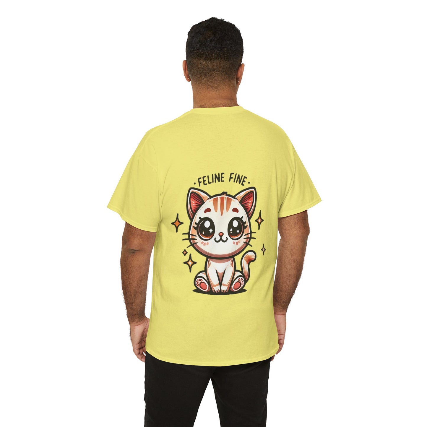 Feline Fine | Unisex Heavy Cotton Tee