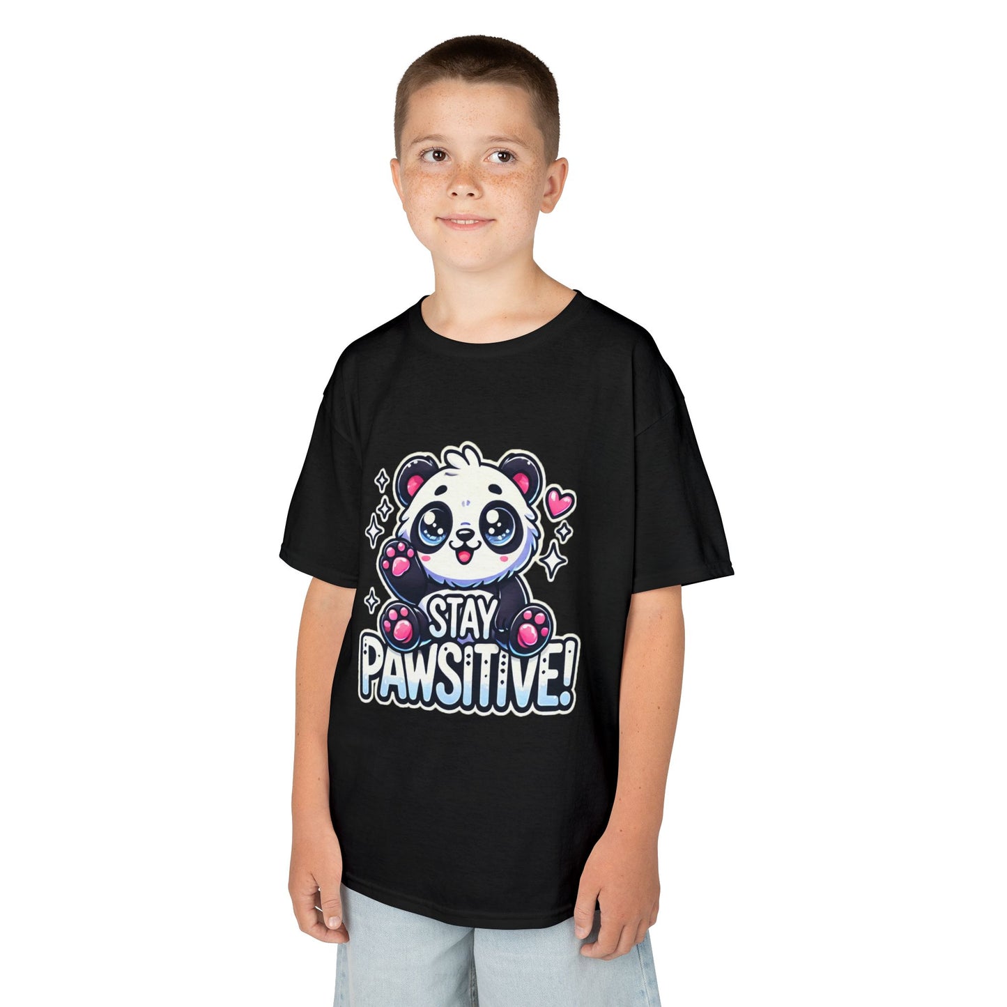Pawsitive | Kids Heavy Cotton™ Tee