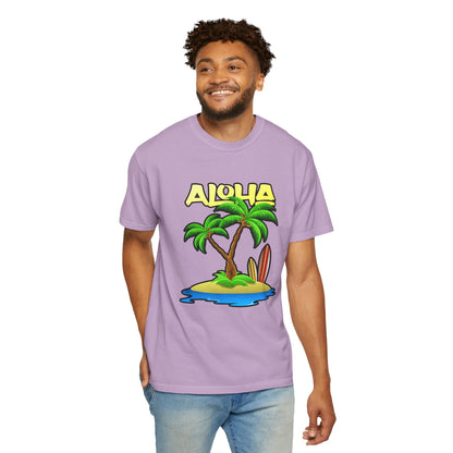ALOHA | Unisex Garment-Dyed T-shirt