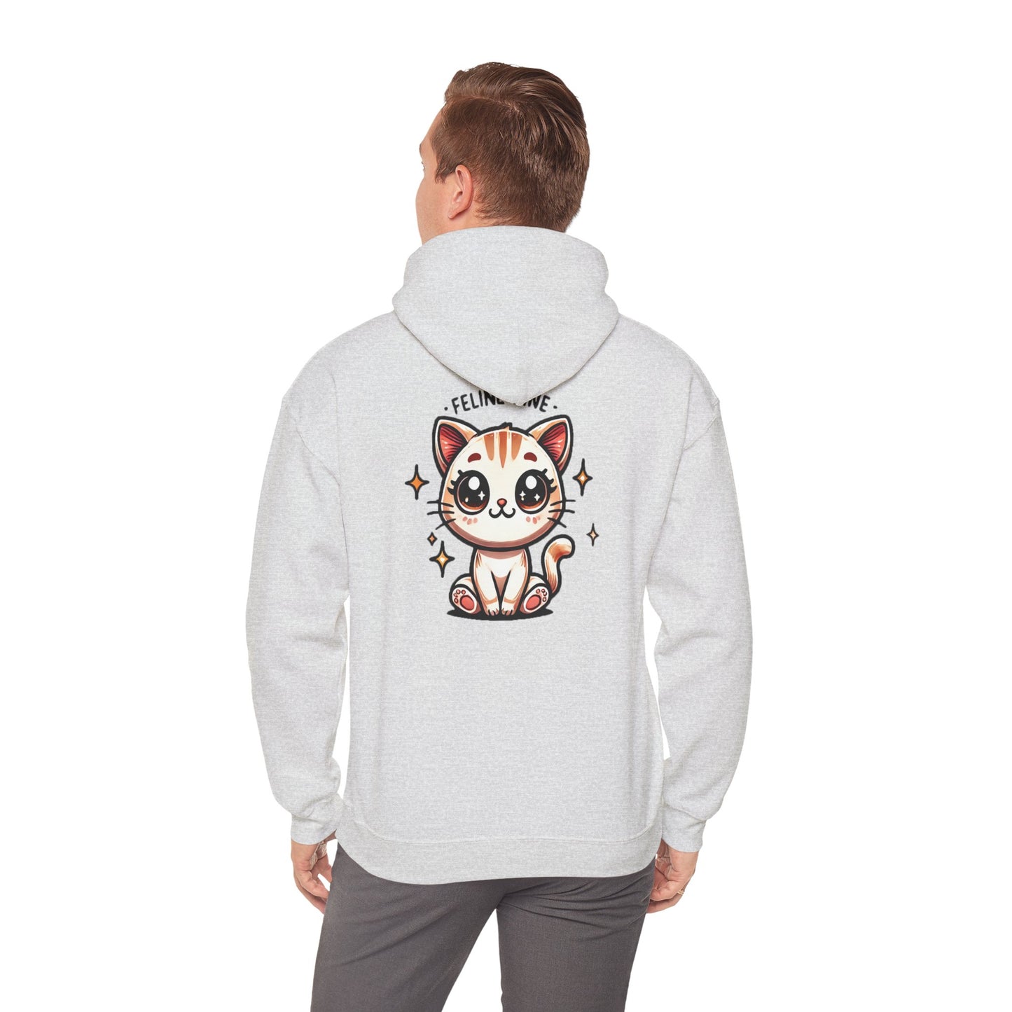 Feline Fine | Unisex Heavy Blend™ Hooded Sweatshirt