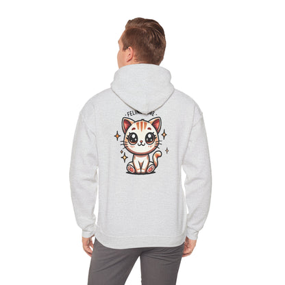 Feline Fine | Unisex Heavy Blend™ Hooded Sweatshirt