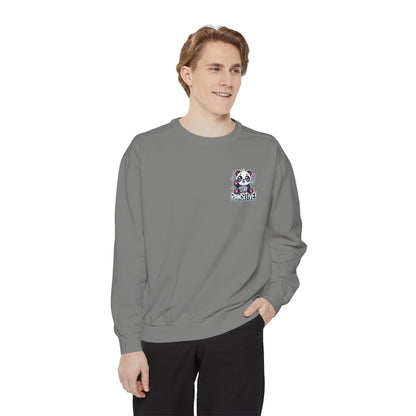 Pawsitive | Unisex Garment-Dyed Sweatshirt