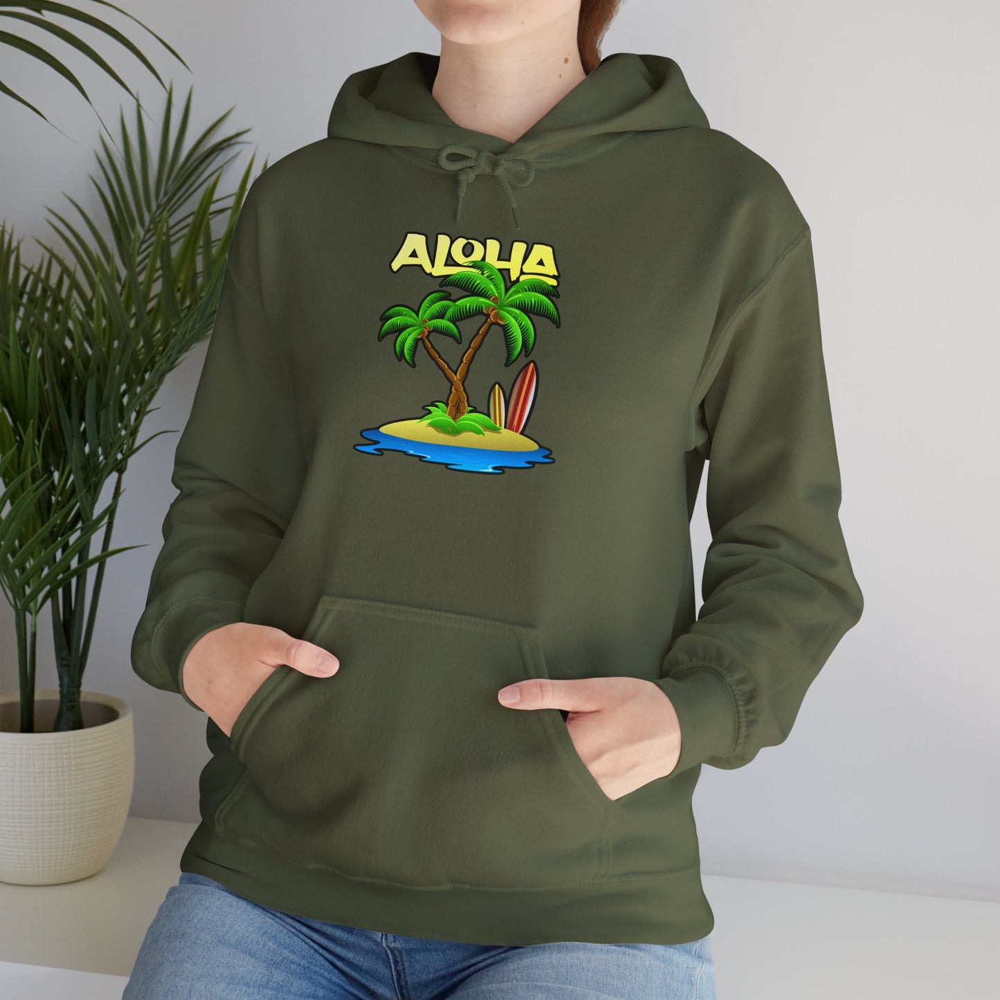 ALOHA | Unisex Heavy Blend™ Hooded Sweatshirt