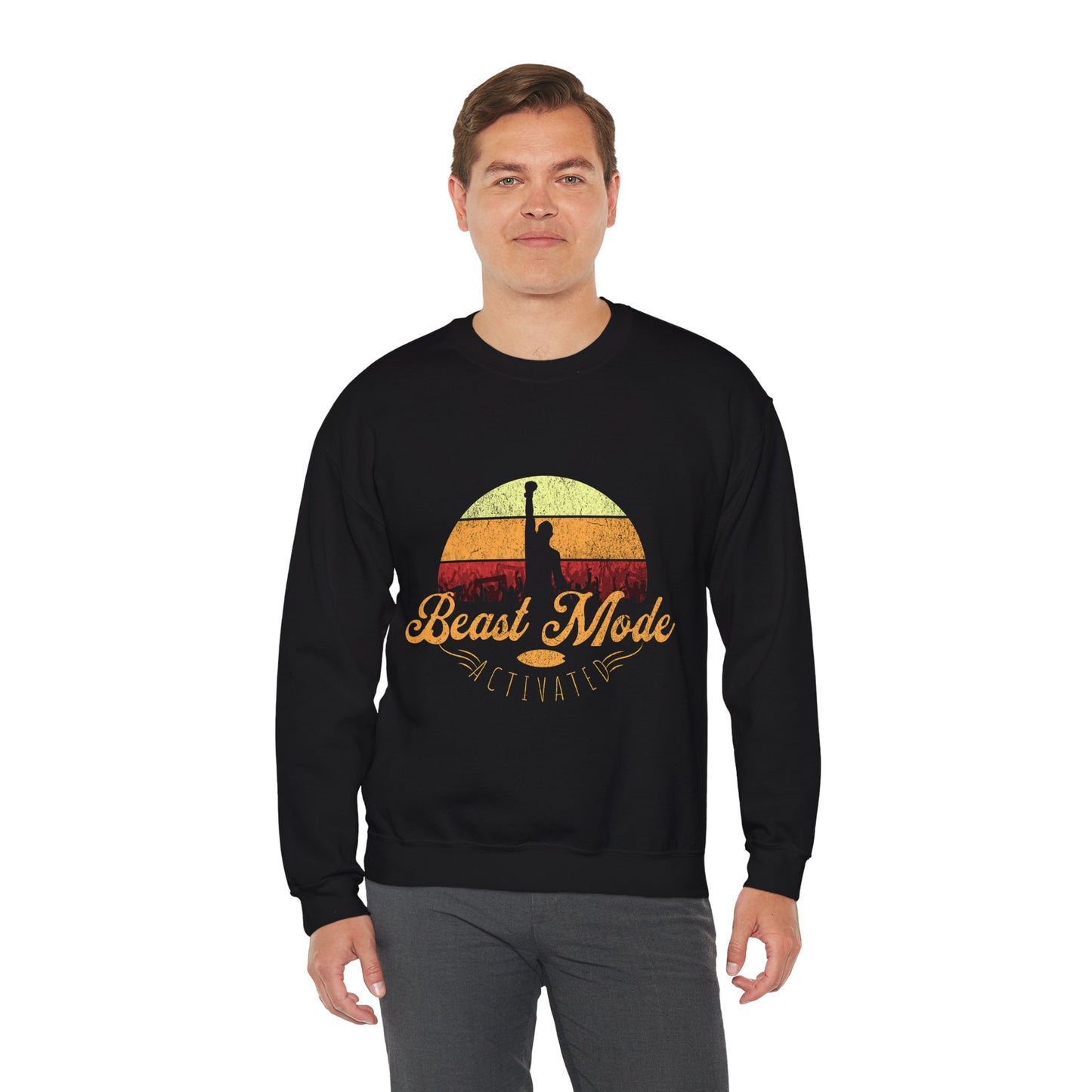 Beast Mode Activated | Unisex Heavy Blend™ Crewneck Sweatshirt