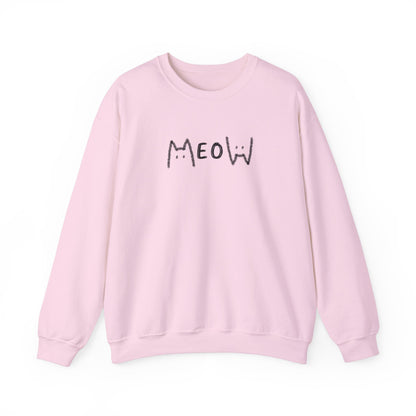 Meow_Unisex Heavy Blend™ Crewneck Sweatshirt