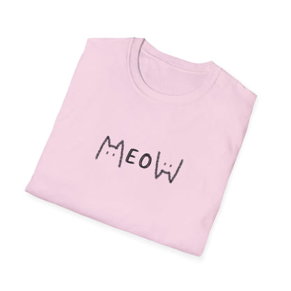 Meow_Unisex Softstyle T-Shirt