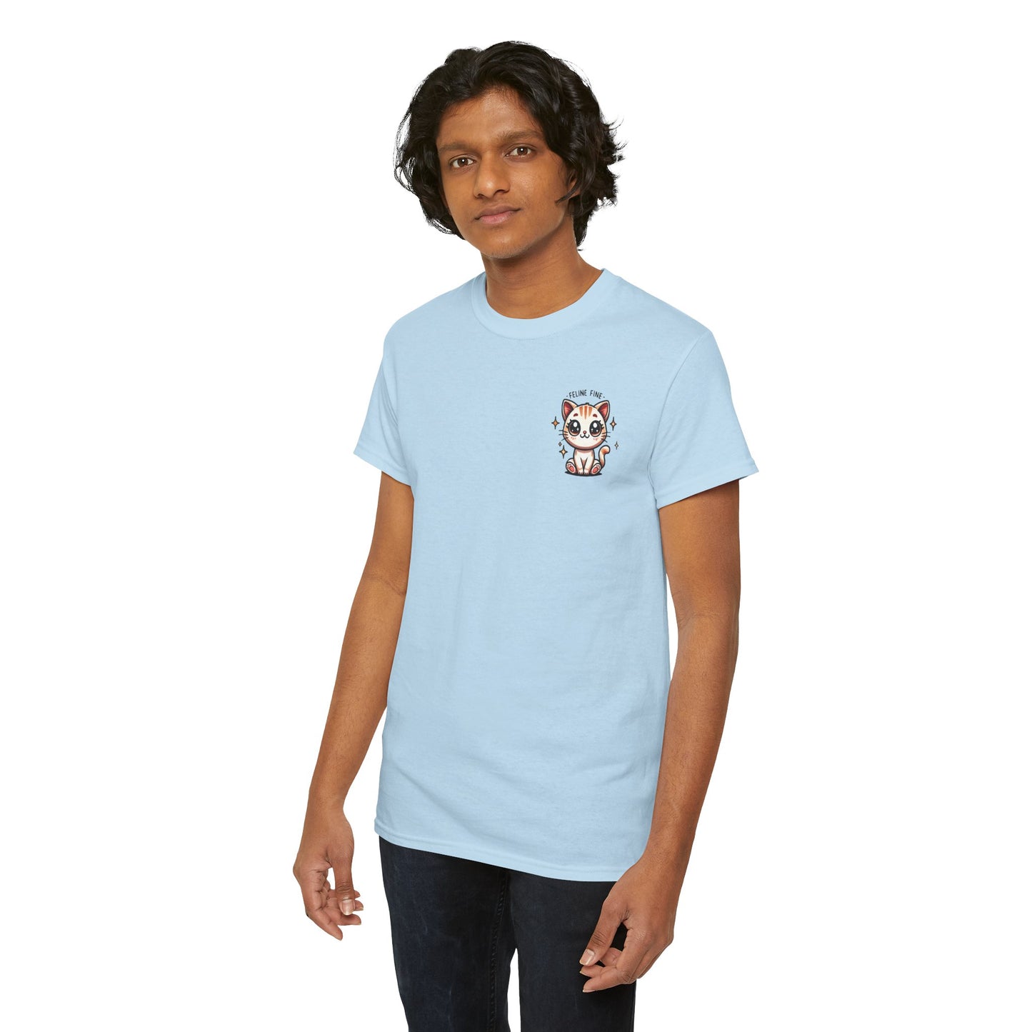 Feline Fine | Unisex Heavy Cotton Tee