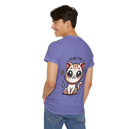Feline Fine | Unisex Heavy Cotton Tee