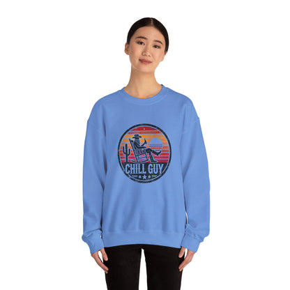 Chill Cowboy | Unisex Heavy Blend™ Crewneck Sweatshirt