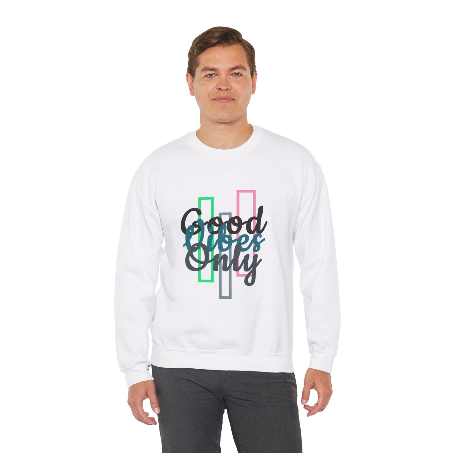 Good Vibes Only | Unisex Heavy Blend™ Crewneck Sweatshirt