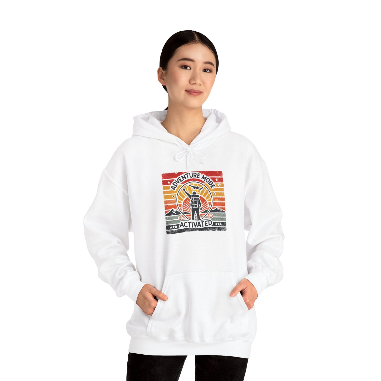Adventure Mode Activated | Unisex Heavy Blend™ Hooded Sweatshirt