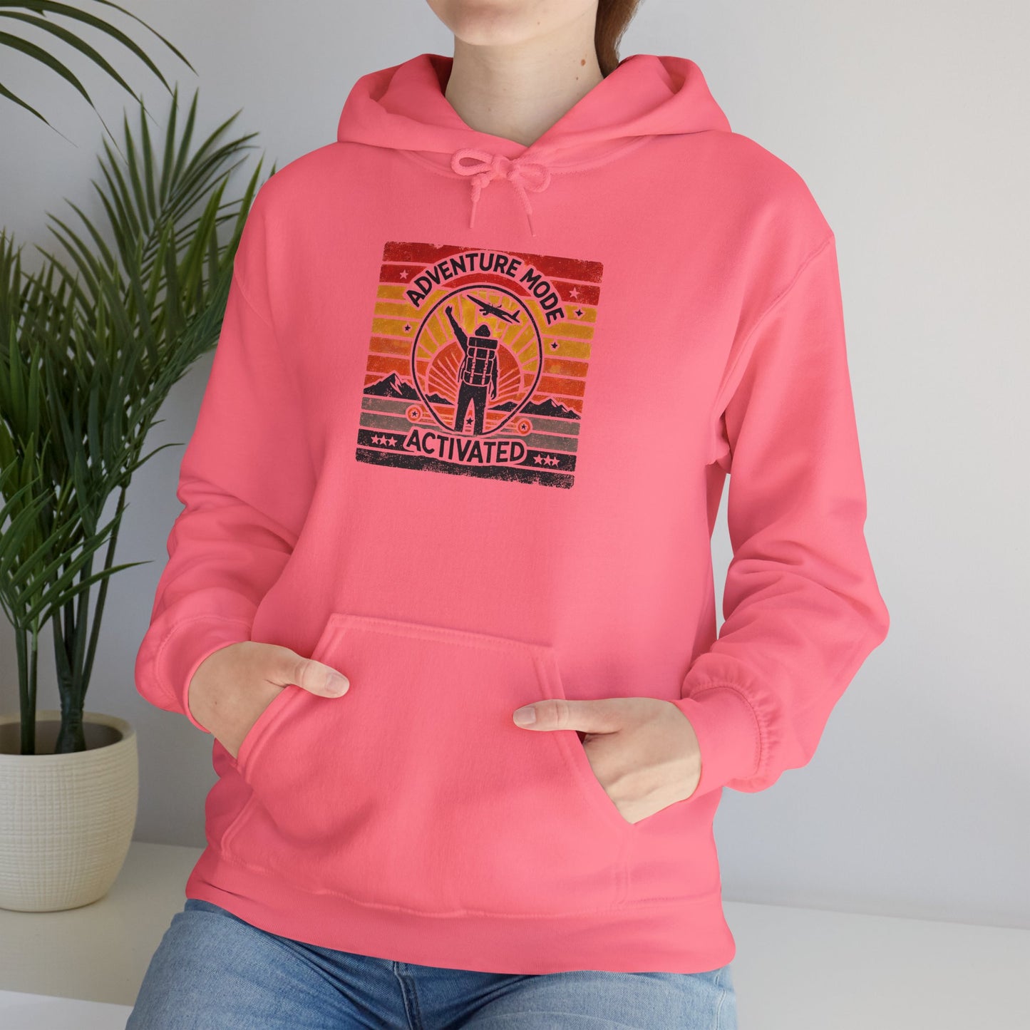 Adventure Mode Activated | Unisex Heavy Blend™ Hooded Sweatshirt