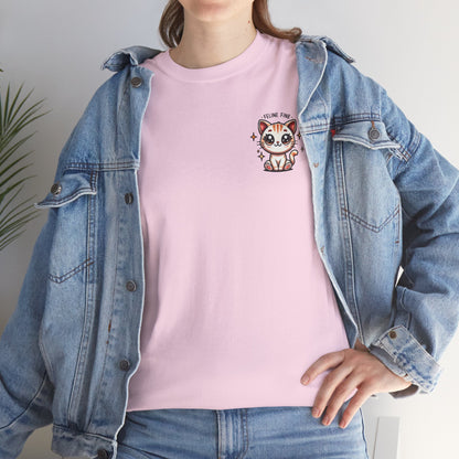 Feline Fine | Unisex Heavy Cotton Tee