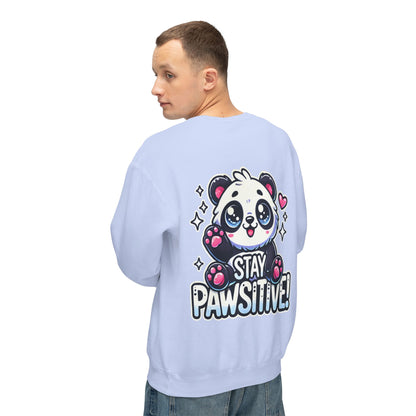 Pawsitive | Unisex Lightweight Crewneck Sweatshirt