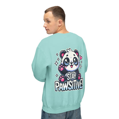 Pawsitive | Unisex Lightweight Crewneck Sweatshirt