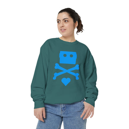 Zima Blue | Garment-Dyed Sweatshirt