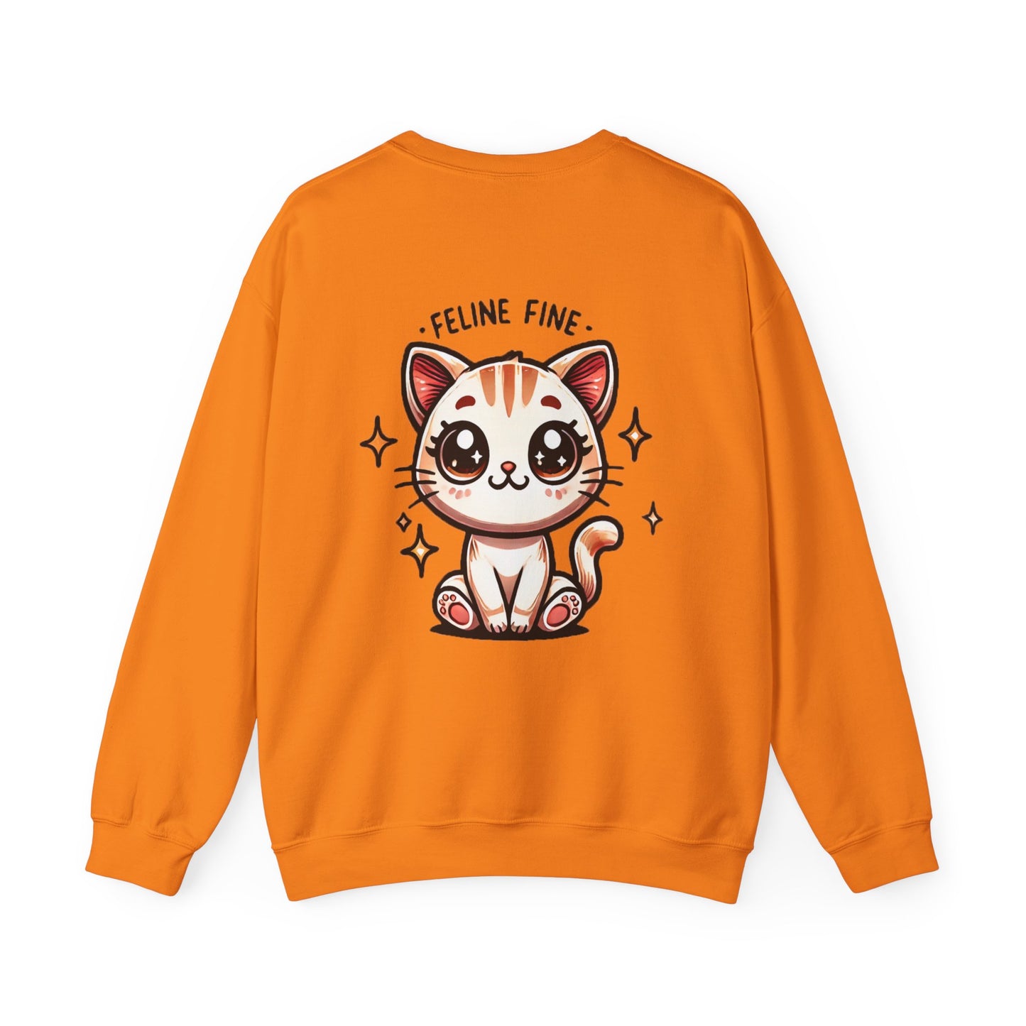 Feline Fine | Unisex Heavy Blend™ Crewneck Sweatshirt