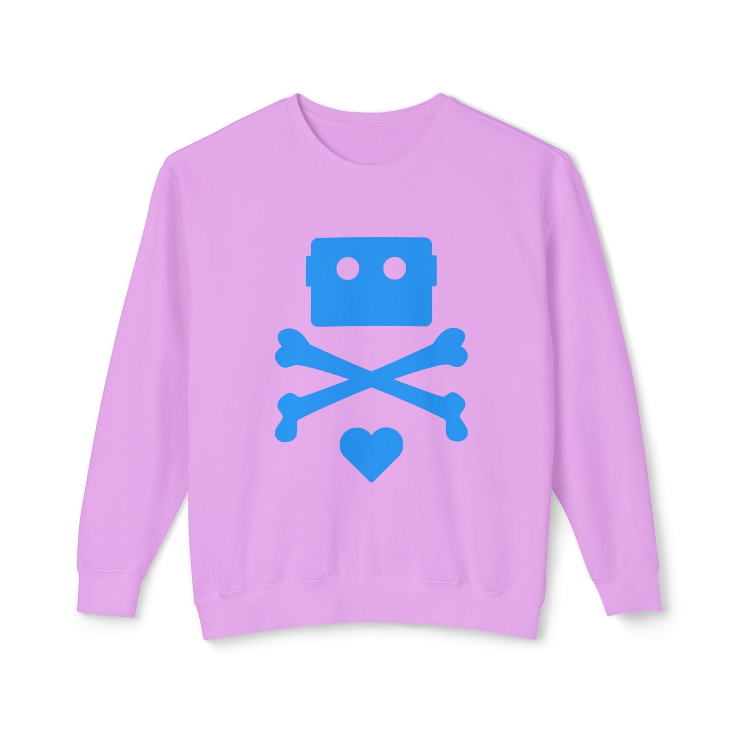 Zima Blue | Unisex Lightweight Crewneck Sweatshirt