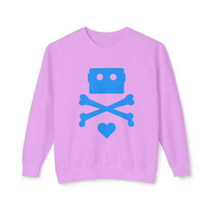 Zima Blue | Unisex Lightweight Crewneck Sweatshirt