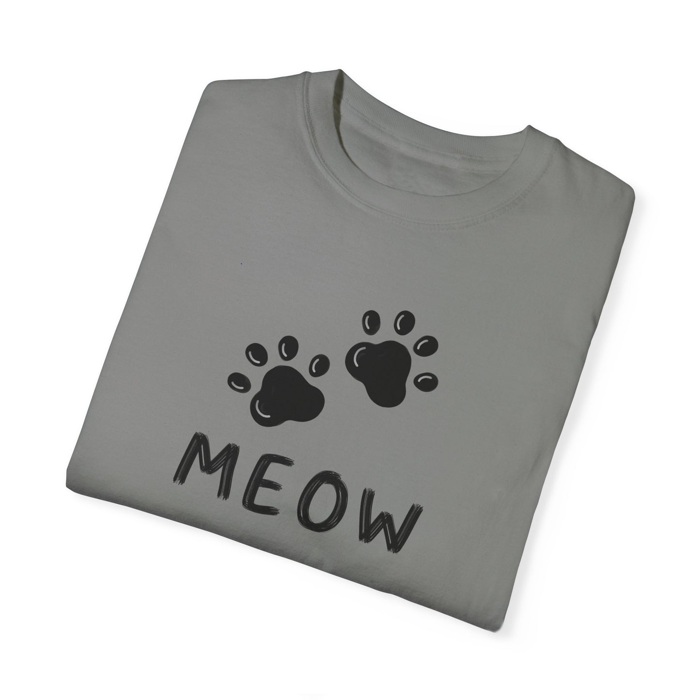 MEOW_Unisex Garment-Dyed T-shirt